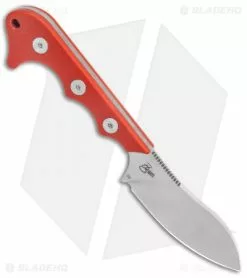 QSP Neckmuk Fixed Blade Neck Knife Red G-10 (2.9" Satin) QS125-G -Avokelavavat Sales Store QSP Neckmuk Fixed Blade Neck Knife Red G 10 Satin BHQ 135208 jr spine