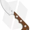 QSP Neckmuk Fixed Blade Neck Knife Brown Linen Micarta (2.9" Satin) QS125-E -Avokelavavat Sales Store QSP Neckmuk Neck Knife Brown Micarta Satin QS125 E BHQ 120029 jr