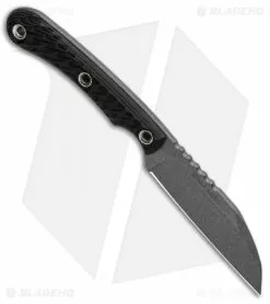 RMJ Tactical COHO Sheepsfoot Fixed Blade Knife Black G-10 (3" Cerakote) -Avokelavavat Sales Store RMJ Tactical COHO Sheepsfoot Fixed Black G 10 Cerakote BHQ 95160 jr spine