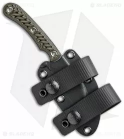 RMJ Tactical COHO Sheepsfoot Fixed Blade Knife Dirty Olive G-10 (3" Cerakote) -Avokelavavat Sales Store RMJ Tactical COHO Sheepsfoot Fixed Dirty Olive G 10 Cerakote BHQ 95161 jr sheath