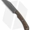 RMJ Tactical COHO Sheepsfoot Fixed Blade Knife Hyena Brown G-10 (3" Cerakote)
