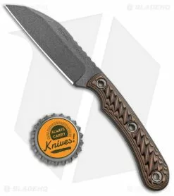 RMJ Tactical COHO Sheepsfoot Fixed Blade Knife Hyena Brown G-10 (3" Cerakote) -Avokelavavat Sales Store RMJ Tactical COHO Sheepsfoot Fixed Hyena Brown G 10 Cerakote BHQ 95162 jr bottlecap