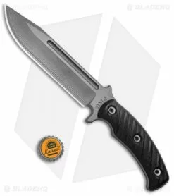 RMJ Tactical Combat Africa Fixed Blade Black G-10 (7" Gray) -Avokelavavat Sales Store RMJ Tactical Combat Africa Black G 10 Gray BHQ 76561 jr bottlecap