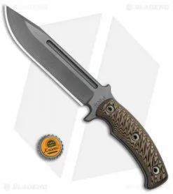 RMJ Tactical Combat Africa Fixed Blade Hyena Brown G-10 (7" Gray) -Avokelavavat Sales Store RMJ Tactical Combat Africa Hyena Brown G 10 Gray BHQ 76563 jr bottlecap