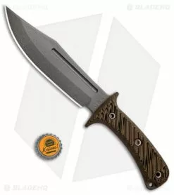RMJ Tactical Jungle Combat Fixed Blade Knife Hyena Brown G-10 (6.5" Gray) 9 RMJ Tactical Jungle Combat Fixed Blade Knife Hyena Brown G-10 (6.5" Gray) -Avokelavavat Sales Store RMJ Tactical Jungle Combat Hyena Brown G 10 Gray BHQ 84249 jr bottlecap