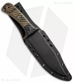 RMJ Tactical Jungle Combat Fixed Blade Knife Hyena Brown G-10 (6.5" Gray) 8 RMJ Tactical Jungle Combat Fixed Blade Knife Hyena Brown G-10 (6.5" Gray) -Avokelavavat Sales Store RMJ Tactical Jungle Combat Hyena Brown G 10 Gray BHQ 84249 jr sheath