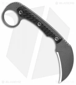 RMJ Tactical Korbin Karambit Fixed Blade Black G-10 (3" Gray) -Avokelavavat Sales Store RMJ Tactical Korbin Karambit Black G 10 Gray BHQ 103202 jr spine