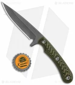 RMJ Tactical Sparrow Fixed Blade Knife Dirty Olive G-10 (3" Gray Cerakote) -Avokelavavat Sales Store RMJ Tactical Sparrow Dirty Olive G 10 Grey Cerakote BHQ 86371 jr bottlecap