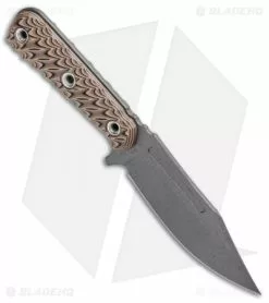 RMJ Tactical UCAP Fixed Blade Knife Hyena Brown G-10 (4.25" Gray) 7 RMJ Tactical UCAP Fixed Blade Knife Hyena Brown G-10 (4.25" Gray) -Avokelavavat Sales Store RMJ Tactical UCAP Fixed Blade Hyena Brown G 10 Gray BHQ 94303 jr spine