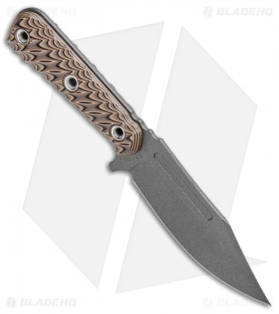 RMJ Tactical UCAP Fixed Blade Knife Hyena Brown G-10 (4.25" Gray) 4 RMJ Tactical UCAP Fixed Blade Knife Hyena Brown G-10 (4.25" Gray) - Image 2