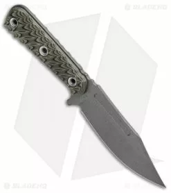 RMJ Tactical UCAP Fixed Blade Knife Dirty Olive G-10 (4.25" Gray) -Avokelavavat Sales Store RMJ Tactical UCAP Fixed Blade Hyena Dirty Olive G 10 Gray BHQ 94302 jr spine