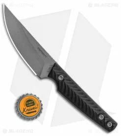 RMJ Tactical Unmei Fixed Blade Knife Hyena Black (3.875" Tungsten Cerakote) -Avokelavavat Sales Store RMJ Tactical Unmei Fixed Hyena Black Tungsten Cerakote BHQ 105035 jr bottlecap