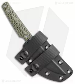 RMJ Tactical Unmei Fixed Blade Knife Dirty Olive G-10 (3.875" Tungsten Cerakote) 8 RMJ Tactical Unmei Fixed Blade Knife Dirty Olive G-10 (3.875" Tungsten Cerakote) -Avokelavavat Sales Store RMJ Tactical Unmei Fixed Hyena Dirty Olive Tungsten Cerakote BHQ 105036 jr sheath