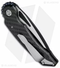 Rat Worx MRX Full-Size Tanto Automatic Knife Full CF (3.6" Two-Tone) 09313 -Avokelavavat Sales Store Rat Worx MRX Full Size Tanto Full CF TT RW MRX 09313 BHQ 74041 jr side