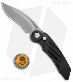 Rat Worx MRX Lightweight Recurve Automatic Knife Black (3.6" Stonewash ) 22210 -Avokelavavat Sales Store Rat Worx MRX Lightweight Recurve Black SW RW MRX 22210 BHQ 71129 jr bottlecap