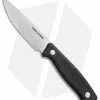 Real Steel Knives Real Steel Arbiter Fixed Blade Knife Black G-10 (5.25" Stonewash) -Avokelavavat Sales Store Real Steel Arbiter Black G 10 SW RS3811 BHQ 81567 jr