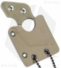 Real Steel Knives Real Steel Black Cat Tactical Fixed Blade Neck Knife Coyote G-10 (2.2" SW) -Avokelavavat Sales Store Real Steel Black Cat Coyote RS3127 BHQ 81127 jr sheath