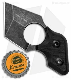 Real Steel Knives Real Steel Black Cat Tactical Fixed Blade Neck Knife Black G-10 (2.2" Black SW) -Avokelavavat Sales Store Real Steel Black Cat Midnight RS3121A BHQ 81125 jr bottlecap