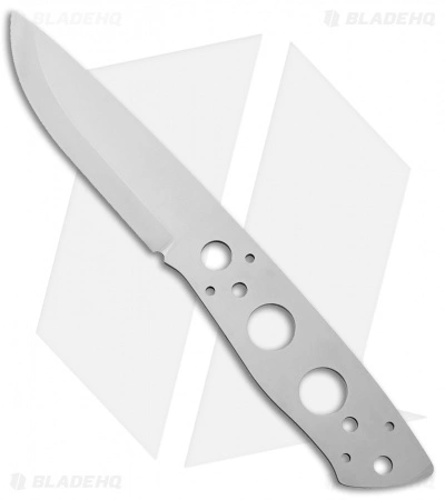 Real Steel Knives Real Steel Bushcraft Scandi Fixed Blade Blank (3.63" Satin) RSB3730 3 Real Steel Knives Real Steel Bushcraft Scandi Fixed Blade Blank (3.63" Satin) RSB3730