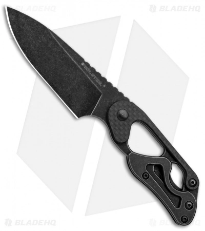 Real Steel Knives Real Steel Cormorant Apex Fixed Blade Black Stonewash (3.38" Black Stonewash) 3 Real Steel Knives Real Steel Cormorant Apex Fixed Blade Black Stonewash (3.38" Black Stonewash)