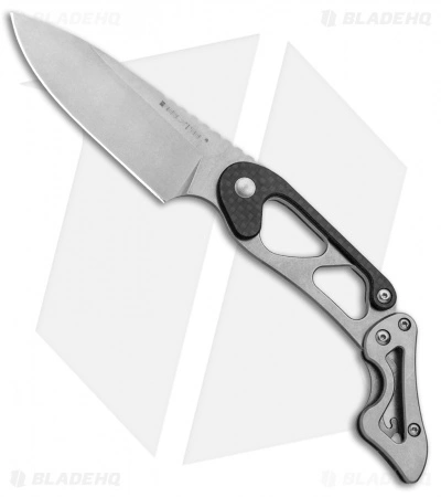 Real Steel Knives Real Steel Cormorant Apex Fixed Blade Stonewash (3.38" Stonewash) 4 Real Steel Knives Real Steel Cormorant Apex Fixed Blade Stonewash (3.38" Stonewash) - Image 2