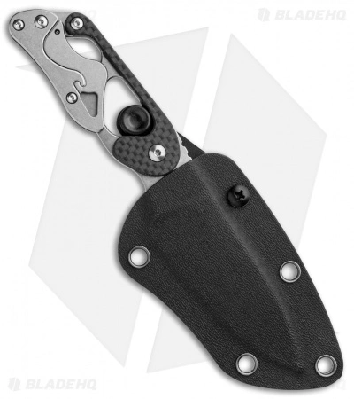 Real Steel Knives Real Steel Cormorant Apex Fixed Blade Stonewash (3.38" Stonewash) 6 Real Steel Knives Real Steel Cormorant Apex Fixed Blade Stonewash (3.38" Stonewash) - Image 4