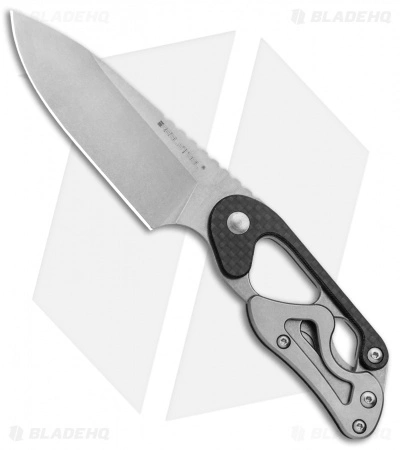 Real Steel Knives Real Steel Cormorant Apex Fixed Blade Stonewash (3.38" Stonewash) 3 Real Steel Knives Real Steel Cormorant Apex Fixed Blade Stonewash (3.38" Stonewash)