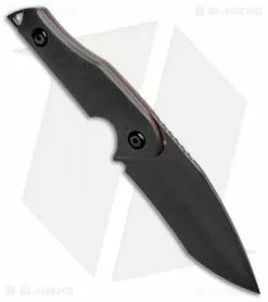 Real Steel Knives Real Steel Doppler Tactical Fixed Blade Black G-10 (4.25" Black) -Avokelavavat Sales Store Real Steel Doppler Tactical Black G 10 Black BHQ 94644 jr spine