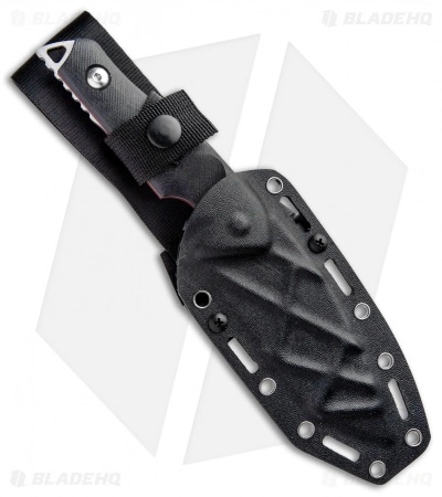 Real Steel Knives Real Steel Doppler Tactical Fixed Blade Black/Red G-10 (4.25" Stonewash) 5 Real Steel Knives Real Steel Doppler Tactical Fixed Blade Black/Red G-10 (4.25" Stonewash) - Image 3