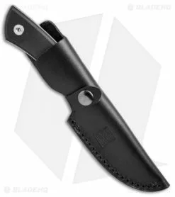 Real Steel Knives Real Steel Forager Fixed Blade Knife Black G-10 (4.25" Satin) -Avokelavavat Sales Store Real Steel Forager Black G 10 Satin RS3750 BHQ 75436 jr sheath