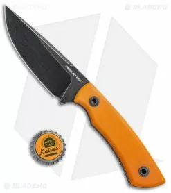 Real Steel Knives Real Steel Forager Fixed Blade Knife Orange G-10 (4.25" Black SW) -Avokelavavat Sales Store Real Steel Forager Orange G 10 Black SW RS3751 BHQ 75437 jr bottlecap