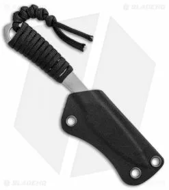 Real Steel Knives Real Steel Marlin Fixed Blade Knife Black Paracord (2.6" Stonewash) 8 Real Steel Knives Real Steel Marlin Fixed Blade Knife Black Paracord (2.6" Stonewash) -Avokelavavat Sales Store Real Steel Martin Black Paracord SW 3515 BHQ 87806 jr sheath