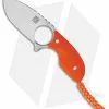 Real Steel Knives Real Steel Mini 127 Fixed Blade Neck Knife Orange G-10 (2.75" Satin)