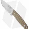 Real Steel Knives Real Steel Observer Fixed Blade Knife Coyote Tan G-10 (3.5" Satin)