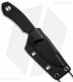 Real Steel Knives Real Steel Receptor Fixed Blade Neck Knife Black G-10 (2.75" Stonewash) -Avokelavavat Sales Store Real Steel Receptor Neck Knife Black G 10 SW RS3550 BHQ 81634 jr sheath