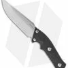 Real Steel Knives Real Steel Sorrow Fixed Blade Knife Black G-10 (5.04" Stonewash) RS3821 -Avokelavavat Sales Store Real Steel Sorrow Black G 10 SW BHQ 93160 jr