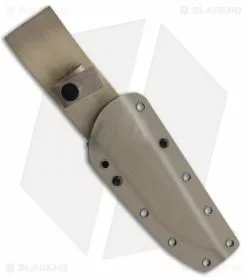 Real Steel Knives Real Steel Sorrow Fixed Blade Knife Tan G-10 (5.04" Stonewash) RS3822 -Avokelavavat Sales Store Real Steel Sorrow Tan G 10 SW BHQ 93366 jr sheath