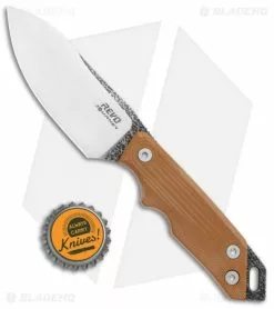 REVO RJ-1 Journey Fixed Blade Knife Brown G-10 (3.9" Satin) -Avokelavavat Sales Store Revo RJ1 Journey Fixed Bid Brown BHQ 114784 jr bottlecap