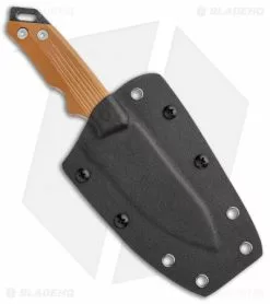 REVO RJ-1 Journey Fixed Blade Knife Brown G-10 (3.9" Satin) -Avokelavavat Sales Store Revo RJ1 Journey Fixed Bid Brown BHQ 114784 jr sheath