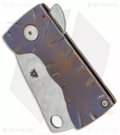 RichMade Knives Zombie Killer Frame Lock Purple Ti (2.625" Alabama Damascus) RMK 7 RichMade Knives Zombie Killer Frame Lock Purple Ti (2.625" Alabama Damascus) RMK -Avokelavavat Sales Store RichMade Knives Zombie Killer purple ti alabama damascus BHQ 71601 er spine