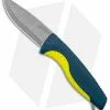 SOG Aegis FX Fixed Blade Knife Indigo Blue/Acid Yellow GRN (3.6" Stonewash)