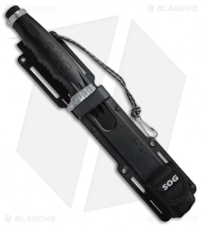 SOG Blade-Light Fixed Blade Knife W/ LEDs (5.7" Satin Plain) BLT10-K 5 SOG Blade-Light Fixed Blade Knife W/ LEDs (5.7" Satin Plain) BLT10-K - Image 3