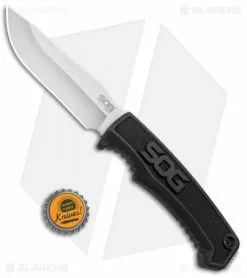 SOG Field Fixed Blade Knife Black Rubber (4" Satin) 9 SOG Field Fixed Blade Knife Black Rubber (4" Satin) -Avokelavavat Sales Store SOG Field Black Rubber FK1001 CP BHQ 52453 jr bottlecap 2