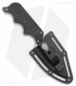 SOG Instinct Fixed Blade Knife Black G-10 (2.3" Satin) NB1012 -Avokelavavat Sales Store SOG Instinct Fixed Blade Black G 10 Satin BHQ 28203 jr sheath