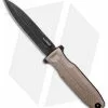 SOG Knives Pentagon FX Fixed Blade Knife Flat Dark Earth G10 (4.75" Black)