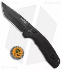 SOG Knives SOG-TAC AU Tanto Automatic Knife Black Aluminum (3.4" Black) -Avokelavavat Sales Store SOG Knives SOG TAC AU Auto Tanto Black Black BHQ 119260 jr bottlecap