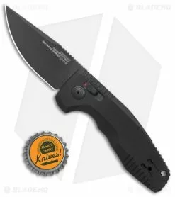 SOG Knives SOG-TAC AU Compact Automatic Knife Black (3" Black) -Avokelavavat Sales Store SOG Knives SOG TAC AU Compact Auto Black Black 15 38 07 57 BHQ 119252 jr bottlecap