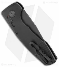 SOG Knives SOG-TAC AU Compact Automatic Knife Black (3" Black) -Avokelavavat Sales Store SOG Knives SOG TAC AU Compact Auto Black Black 15 38 07 57 BHQ 119252 jr side