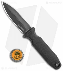 SOG Pentagon FX Covert Fixed Blade Knife Blackout (3.5" Black) -Avokelavavat Sales Store SOG Pentagon FX Covert Blackout Black 17 61 03 57 BHQ 119267 jr bottlecap
