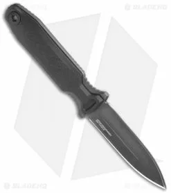 SOG Pentagon FX Covert Fixed Blade Knife Blackout (3.5" Black) -Avokelavavat Sales Store SOG Pentagon FX Covert Blackout Black 17 61 03 57 BHQ 119267 jr spine